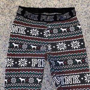 PINK Limited Time Christmas Pants!